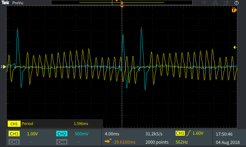 The CAM/CRANK signals fed into the ECU.